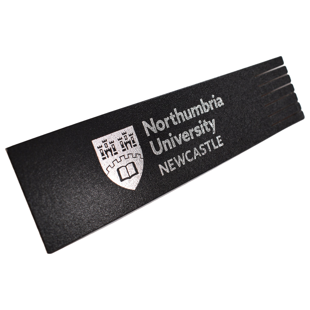 Northumbria University recycled bookmark