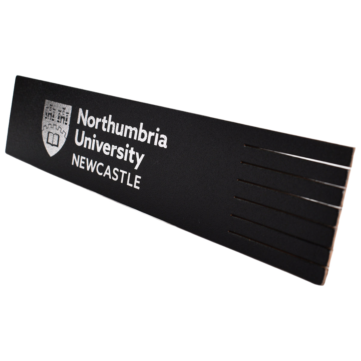 Northumbria University recycled bookmark